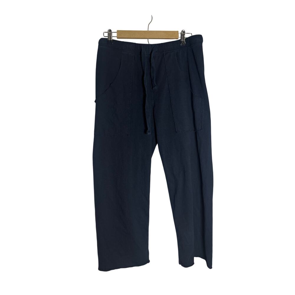 Frank & Eileen Penny Patch Pocket Sweatpants in Royal Navy Sz. M - Picture 2 of 6